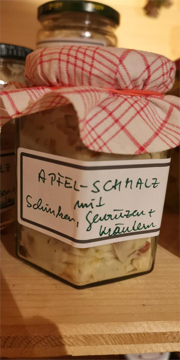 Apfelschmalz - Eingelegtes &amp; Essige - Adventmarkt in Salzburg-Grödig